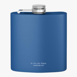 Flask Royal Blue Sports Guy