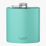 Flask Teal Drinks Connoisseur