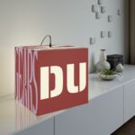 Light Cube Lamp Gears L