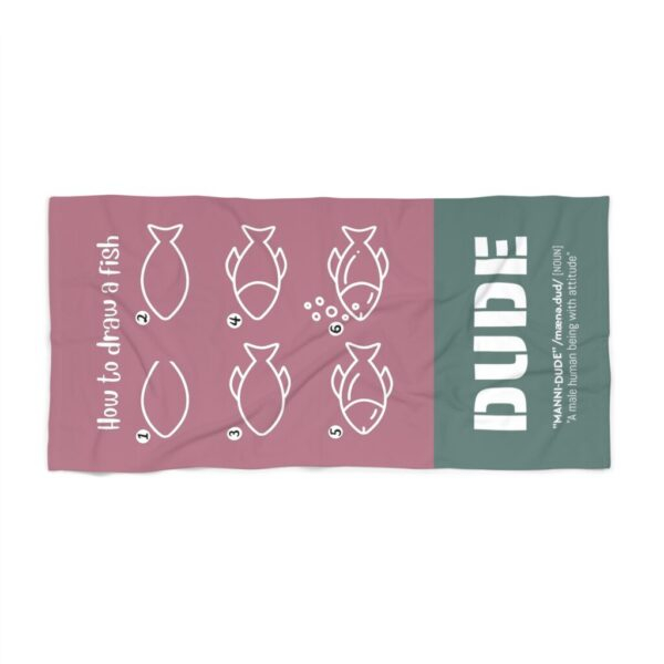 Beach Towel | Drinks Dude