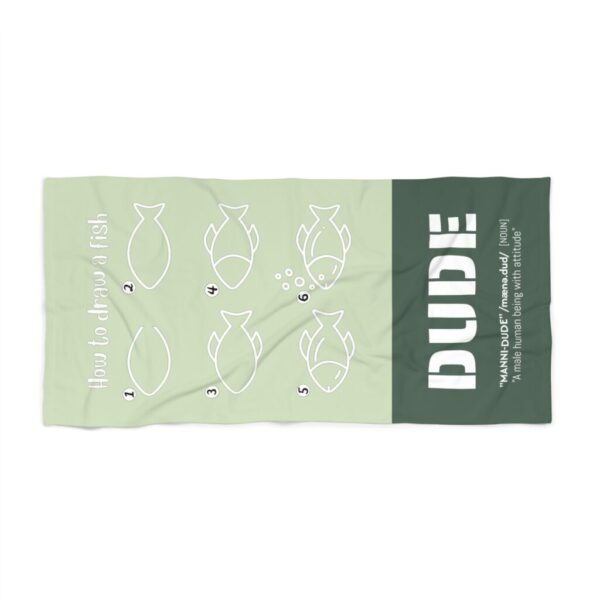 Beach Towel | Nature Dude