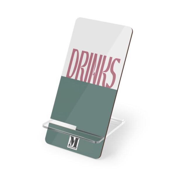 Mobile Phone Stand | Drinks Dude