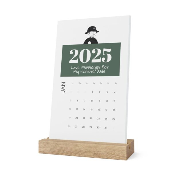 2025 Love Calendar | Nature Dude