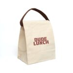Canvas Lunch Bag Gears 2